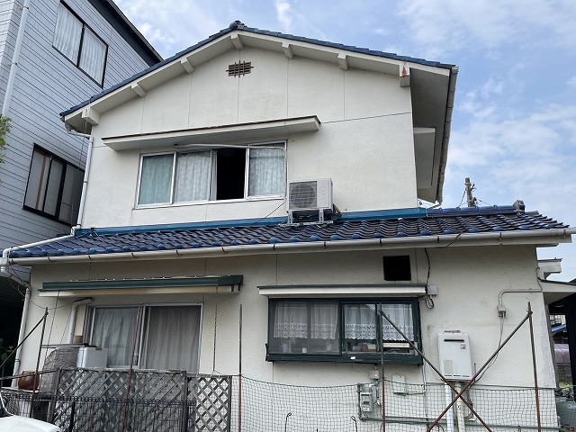 建物全景から仕上がりを確認し、安心していただける見た目へ